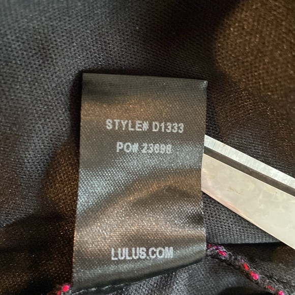 Lulu’s NWT Under the Stars Red Purple Lace Lined Mini Dress 3288 - Picture 11 of 11